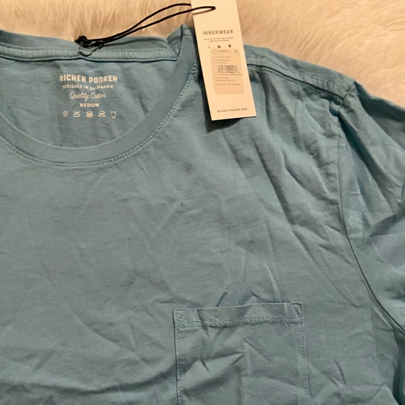 Richer Poorer Short Sleeve Pocket Pima Tee - Picture 6 of 8